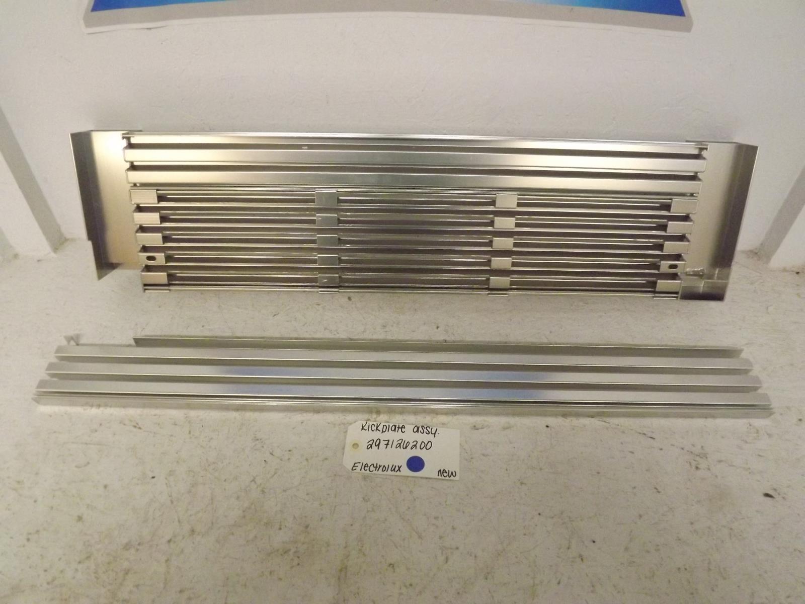 Electrolux Refrigerator 297126200 Kickplate Assembly New Electrolux Refrigerator 297126200 Kickplate Assembly New